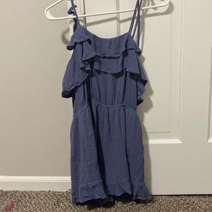 ruffled romper